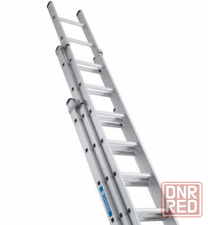 Лестница алюминиевая трехсекционная , лестница алюминиевая Донецк Донецк - изображение 5