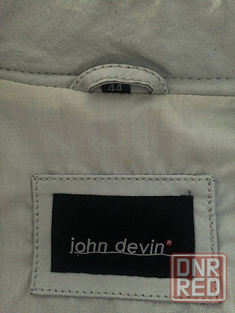 Мужская кожаная куртка John Devin (Размер S) Донецк - изображение 3