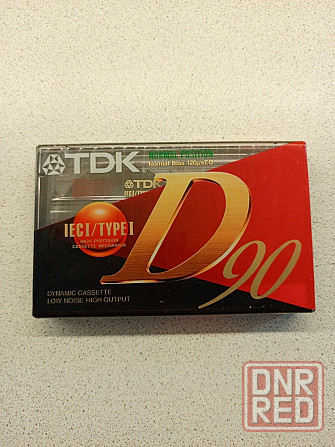 Новая запечатанная аудиокассета "TDK" D90 Type I. Донецк - изображение 2