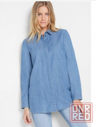 Рубашка женская джинсовая John Baner размер 50 Донецк - изображение 1