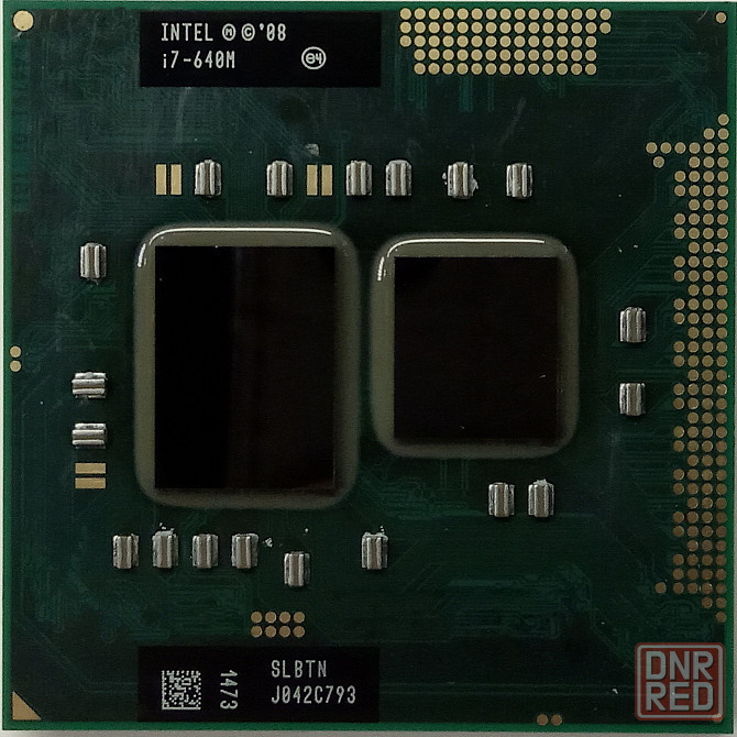 Процессор для ноутбука Intel Core i7-640M Донецк - изображение 1