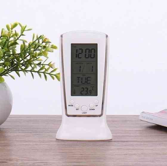 Square Clock SQ-510 многофункциональные часы будильник Донецк