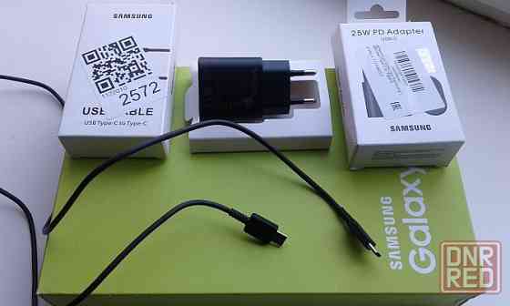 Новое зарядное устройство SAMSUNG 25W + кабель USB Type-C to Type-C. Донецк