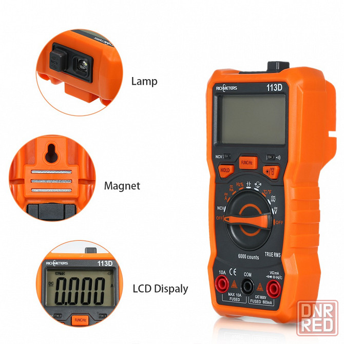 Мультиметр Richmeters RM113D Донецк - изображение 3