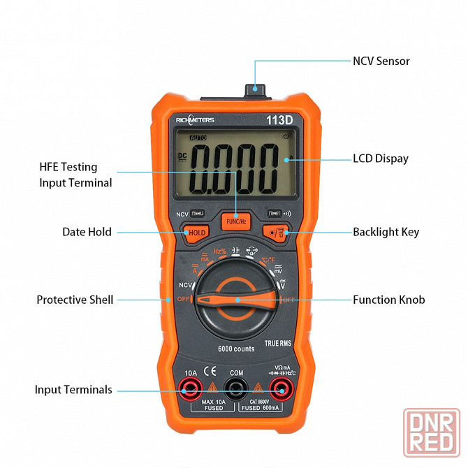 Мультиметр Richmeters RM113D Донецк - изображение 2