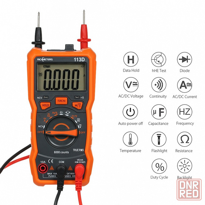 Мультиметр Richmeters RM113D Донецк - изображение 1