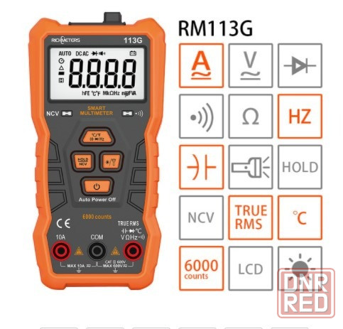 Мультиметр Richmeters Rm113G ( автомат ,термопара) Донецк - изображение 2