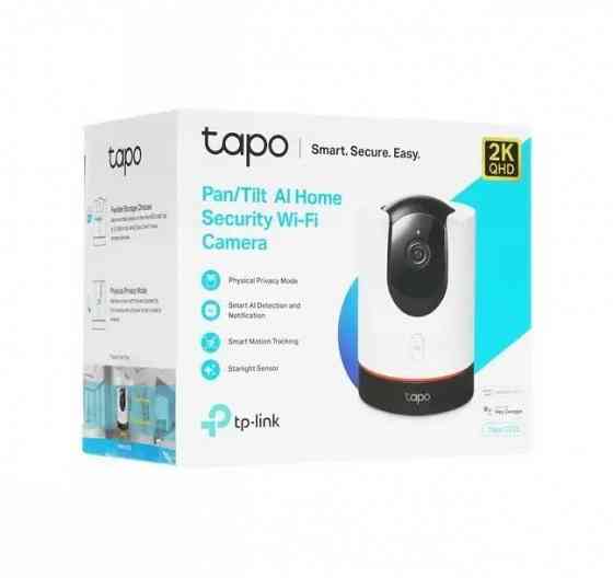 TP Link Tapo C225 Домашняя 2K QHD (2560 × 1440 пикселей) Wi-Fi камера поворотная Макеевка