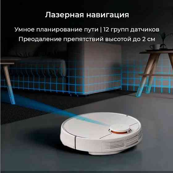 Робот пылесос Xiaomi Mijia Sweeping Vacuum Cleaner 3C B106CN (белый) Макеевка