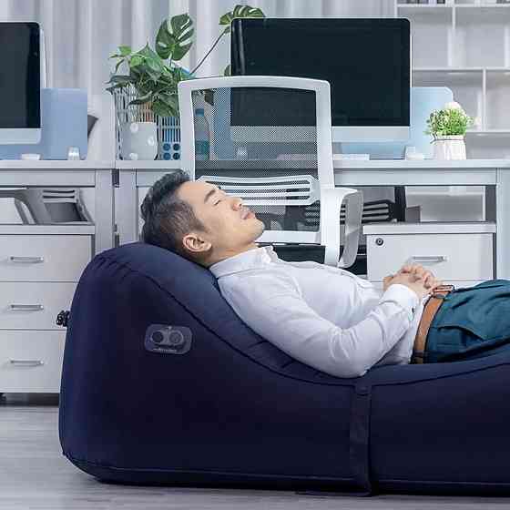 Автоматическая надувная кровать Xiaomi GS1 blue Макеевка