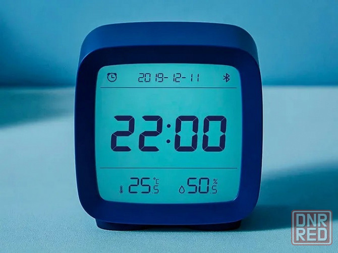 Будильник Xiaomi ClearGrass Bluetooth Thermometer Alarm clock CGD1 (Голубой/Бежевый/Зеленый) Макеевка - изображение 5