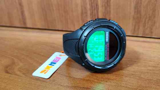 Часы Skmei 1405 на солнечной батарее спортивные водонепроницаемые военные Донецк