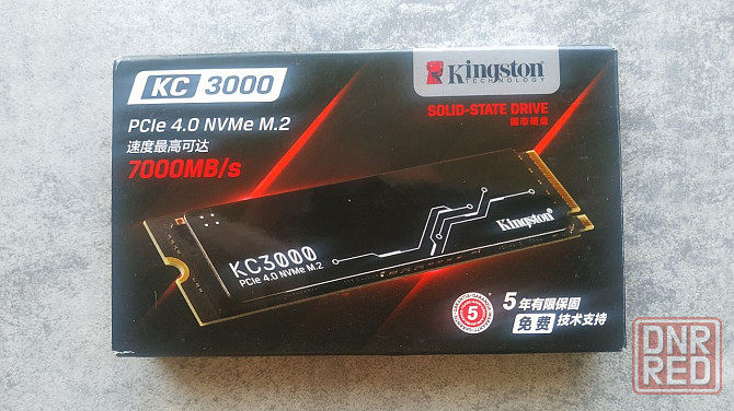 Накопитель SSD Kingston KC3000 1 TB SSD диск Донецк - изображение 1