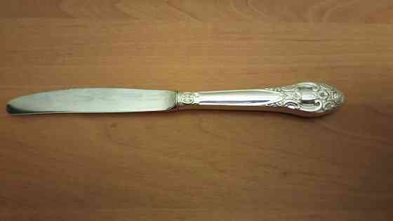 Серебряный столовый нож Макеевка