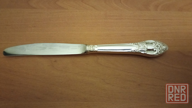 Серебряный столовый нож Макеевка - изображение 1