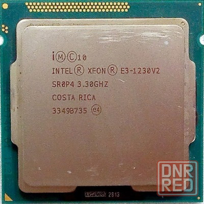 Intel Xeon E3-1230 v2 3.3ГГц Донецк - изображение 1