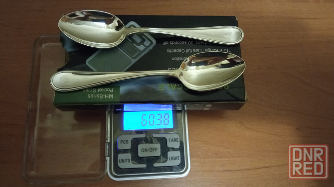 Пара серебряных чайных ложек 925 проба 60 грамм Макеевка - изображение 3