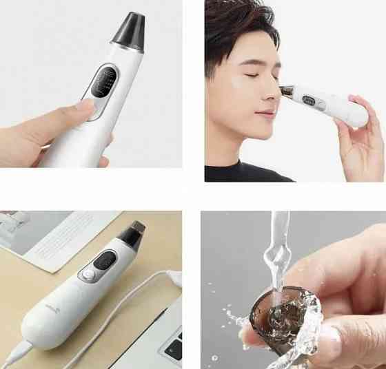 Вакуумный аппарат для чистки лица Xiaomi Wellskins Clean Beauty Blackhead Meter WX-HT100 (Silver) Макеевка