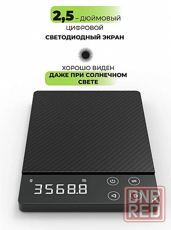 Весы кухонные электронные Xiaomi DUKA ATuMan ES1 8KG USB черный Макеевка - изображение 2