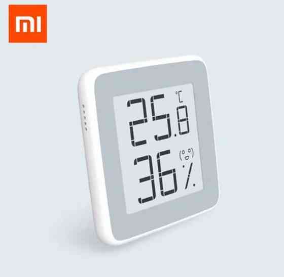 Датчик температуры и влажности Xiaomi Miaomiaoce MHO-C201 с подставкой Макеевка
