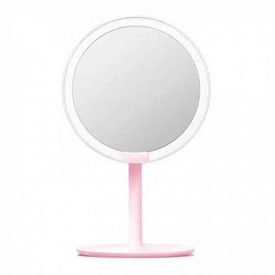 Зеркало косметическое Xiaomi AMIRO HD Daylight Mirror (розовое) Макеевка
