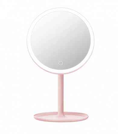 Зеркало косметическое Xiaomi DOCO Daylight Small Pink Mirror Pro (розовое) Макеевка