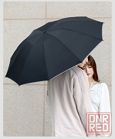 Зонт автоматический KongGu Reverse TenBo Umbrella LED со встроенным фонариком Макеевка - изображение 5