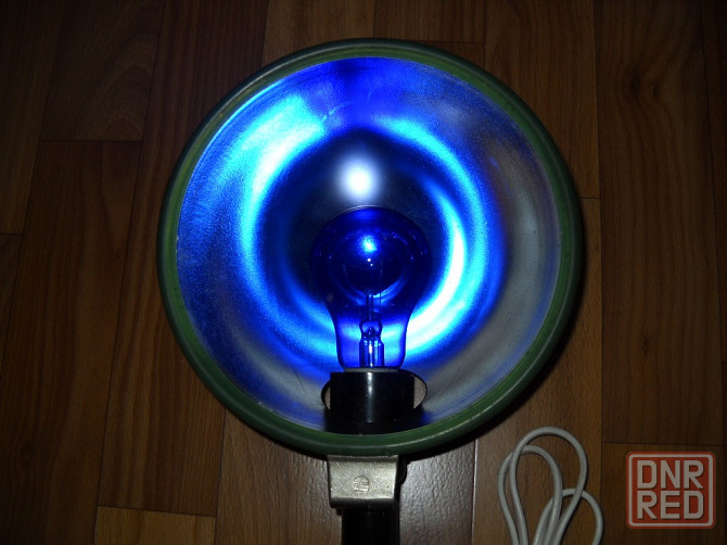 Рефлектор Минина, синяя лампа. Советский Союз. Донецк - изображение 2