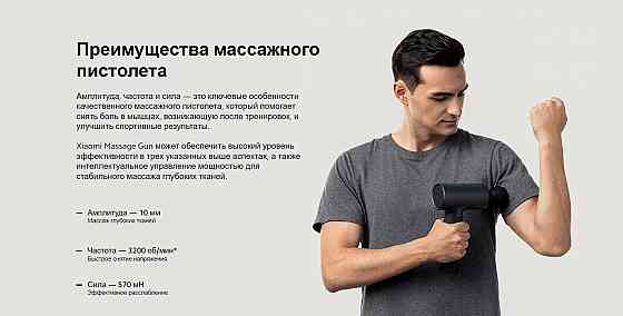 Массажер перкуссионный Xiaomi Mijia Massage Gun (MJJMQ01-ZJ) Макеевка