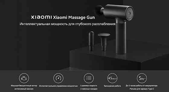 Массажер перкуссионный Xiaomi Mijia Massage Gun (MJJMQ01-ZJ) Макеевка