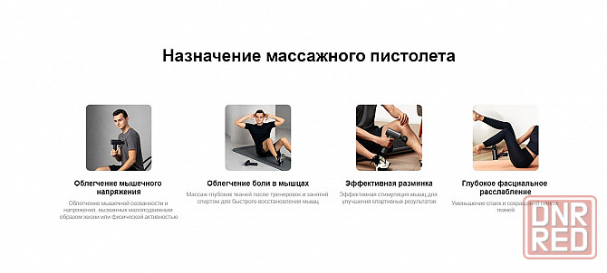 Массажер перкуссионный Xiaomi Mijia Massage Gun (MJJMQ01-ZJ) Макеевка - изображение 2