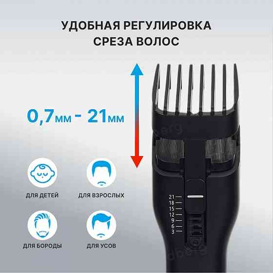 Машинка для стрижки волос Xiaomi ENCHEN Boost двухскоростной беспроводной + триммер Черный Макеевка