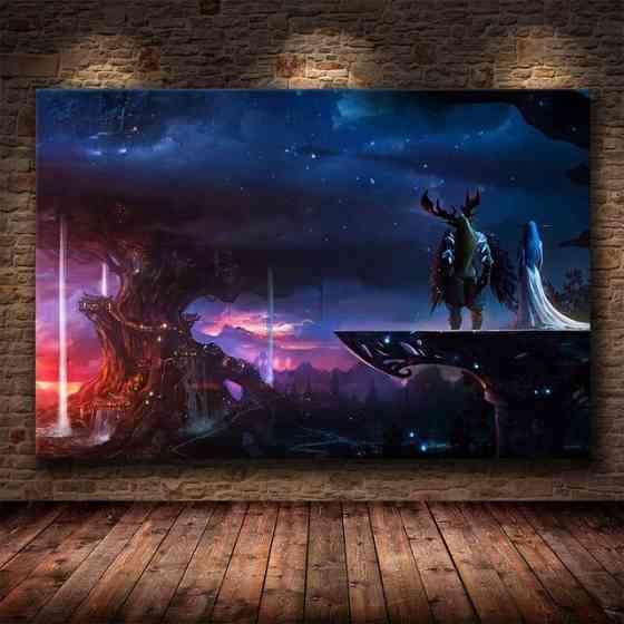 Картина (игровой постер) World of Warcraft Донецк