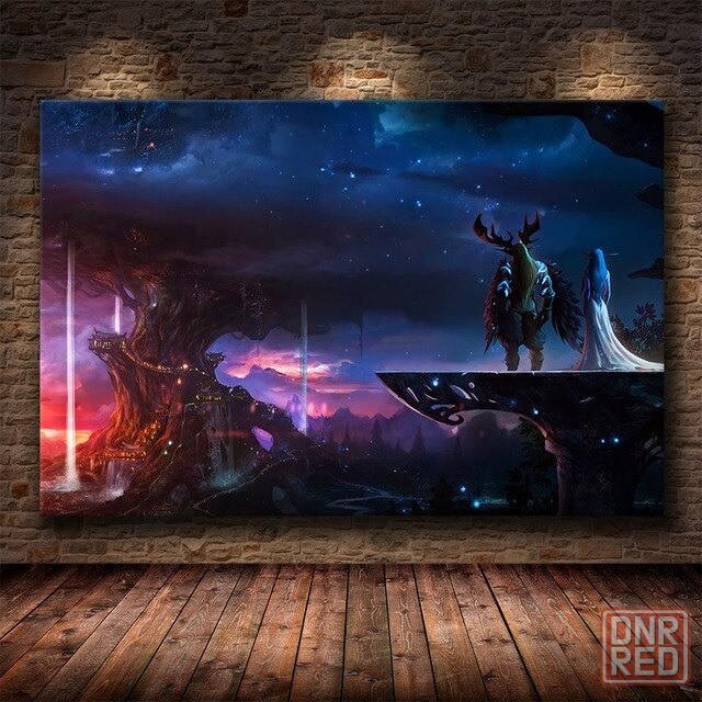 Картина (игровой постер) World of Warcraft Донецк - изображение 1