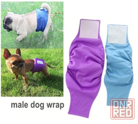 Многоразовые моющиеся шорты OhBabyKa для собак, подгузник для собак Макеевка - изображение 1