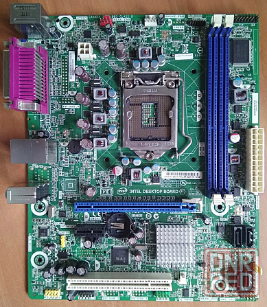 Intel DH61WW (s1155, H61, 2xDDR3, 4xSATA, 1xPCI-e x16, VGA) Socket 1155 - Материнская плата для ПК - Донецк - изображение 1