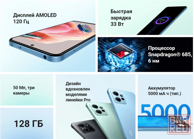 Xiaomi Redmi Note 12 (8/256) Донецк - изображение 3