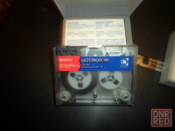 винтажная кассета sony mini data cartridge Донецк - изображение 2