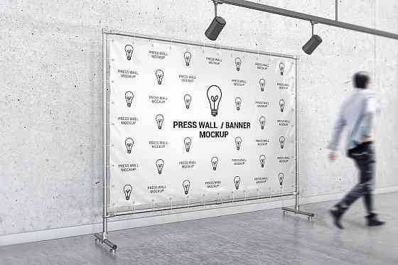 Аренда Press wall, Brand wall (Пресс волл). Изготовление по размерам Донецк
