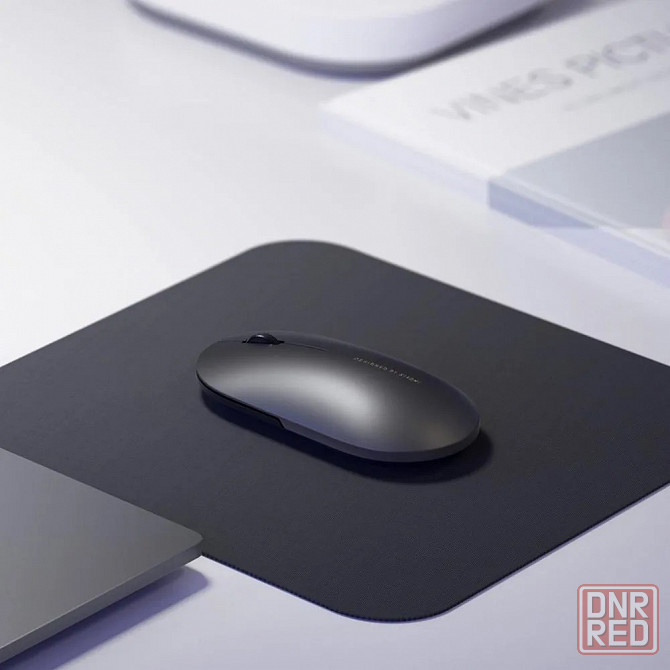 Мышь беспроводная Xiaomi Mi Elegant Mouse Metallic Edition (XMWS001TM) Черная Макеевка - изображение 4