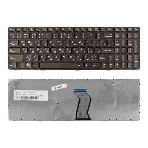 Клавиатура для ноутбука Lenovo Ideapad Z570, B570, B575, B580, B590, V570, V580, Z575 . Плоский Ente Донецк