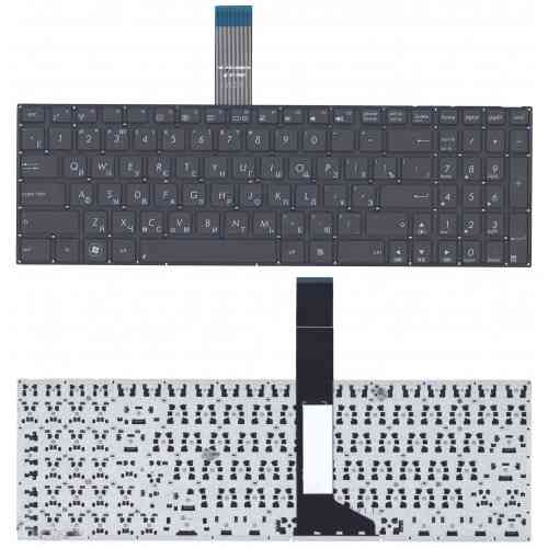 Клавиатура для ноутбука Asus X550С, X551C, X750J, A550C, A750L . Плоский Enter. Черная, без рамки. Донецк