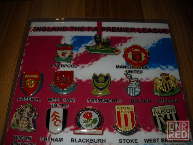 Набор значков Английские футбольные клубы. Донецк - изображение 2