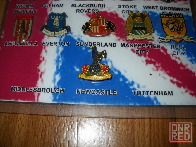 Набор значков Английские футбольные клубы. Донецк - изображение 4