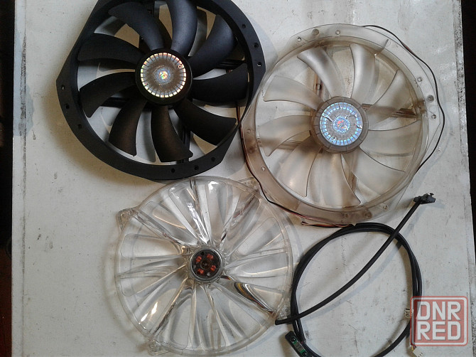 Вентиляторы для Пк 200 мм 3-pin 12V Донецк - изображение 1