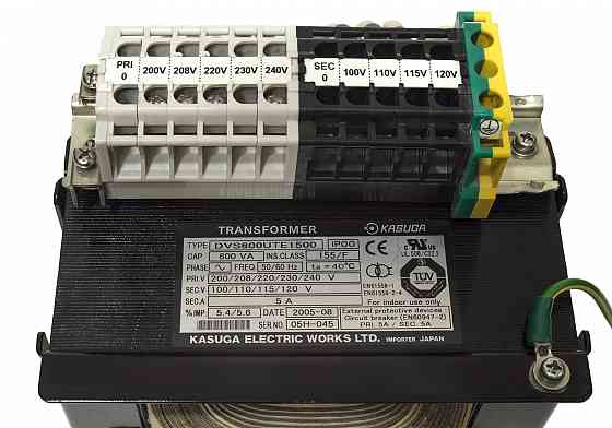 Трансформатор для японской и американской аппаратуры на 220-100-110-115- 120 вольт Донецк
