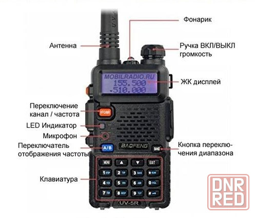 Рация BAOFENG UV-5R Донецк - изображение 3