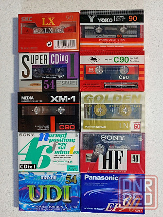 Новые запечатанные аудиокассеты в отличном состоянии разных фирм и марок. Донецк - изображение 4
