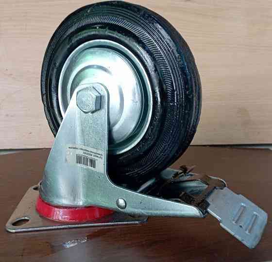 Колесо поворотное с тормозом, диаметр 160мм. Цена за пару 1000 р. Донецк