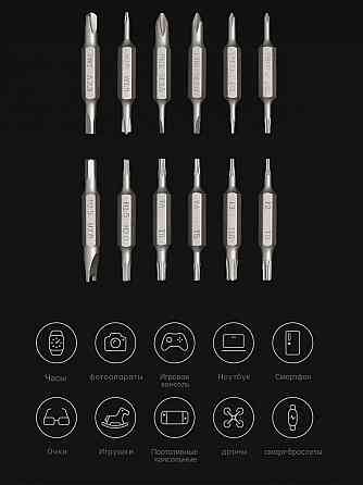 Отвертки набор Xiaomi HOTO Precision Screwdriver Kit 24 in1 (QWLSD004) Grey Макеевка